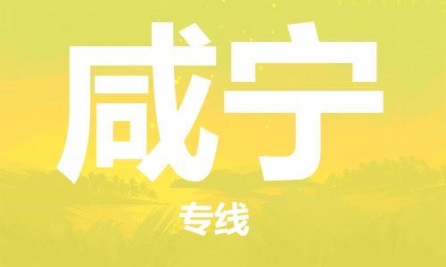 中山到咸宁物流专线-中山至咸宁货运专线公司-配送服务领先品牌