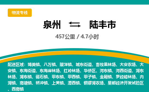 泉州到禄丰市物流-泉州至禄丰市货运安全、可靠的物流服务